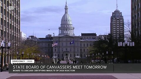 State Board of Canvassers meet tomorrow to discuss 2020 election results