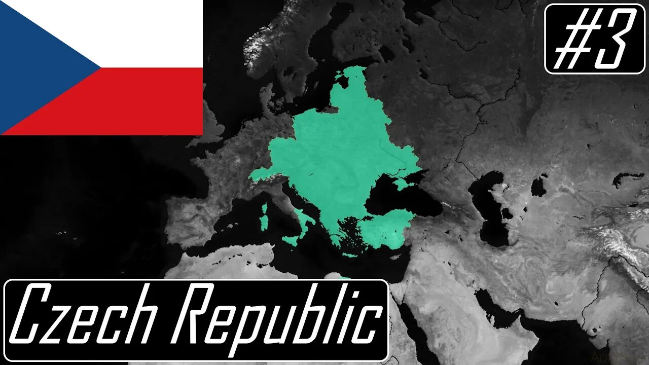 Western Europe and North Africa | Czech Republic | Modern World | Addon+ | Age of History II #3