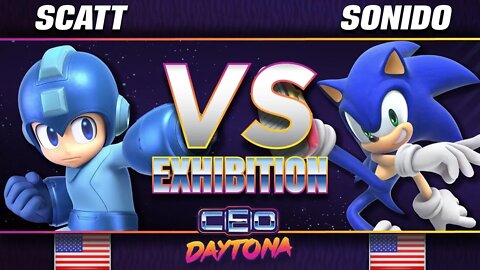 ScAtt (Megaman/Snake) vs. Sonido (Sonic/Inkling) - SSBU Demo - CEO 2018