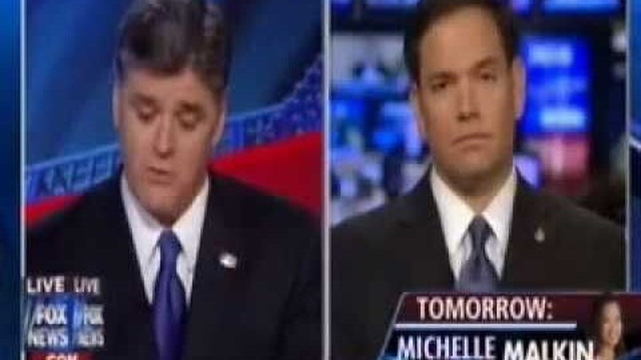 Senator Marco Rubio On "Hannity"