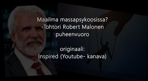 Tämä vaikuttaa miljardeihin ihmisiin eivätkä he tajua sitä | Dr. Robert Malone (suom.)