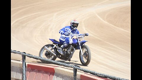 Vintage Flat track practice