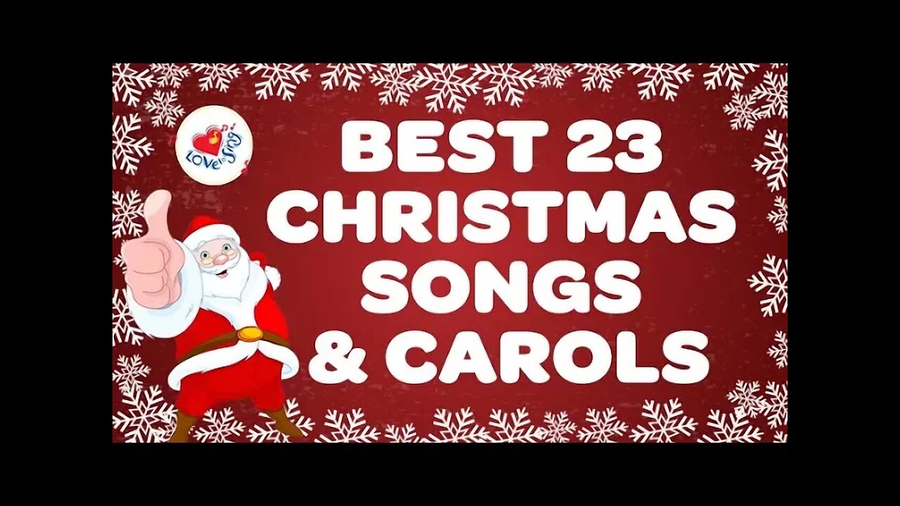 Best Christmas Songs and Carols Playlist with Lyrics 23 Christmas Songs