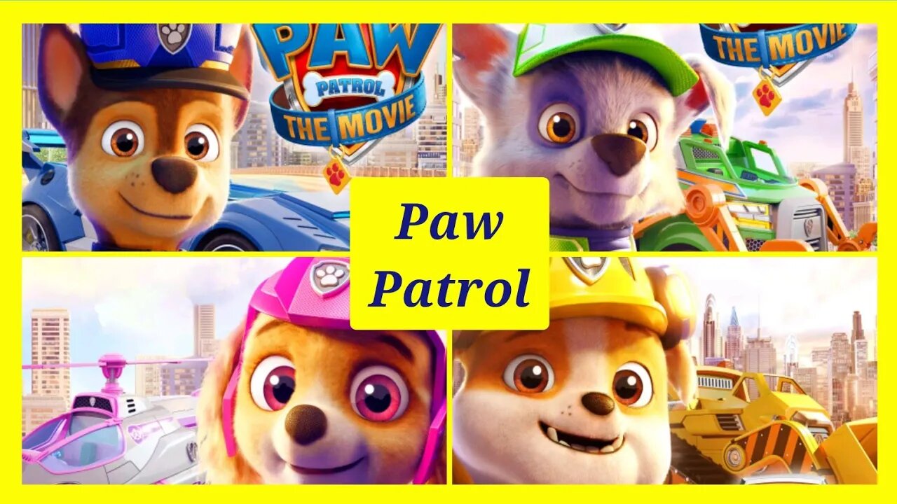 Paw Patrol The Movie #pawpatrol #Videopuzzle #Video #Puzzle #Anime #Animation #Game #Shorts