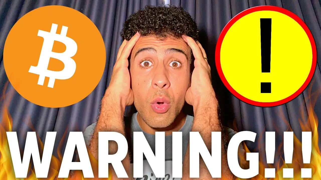 SELL WARNING TO ALL BITCOIN/CRYPTO HOLDERS 🚨