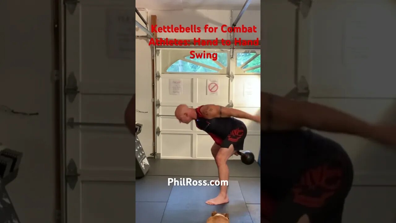 Kettlebells for Combat Athletes: Hand 2 Hand Swing #masterphil #kettlebell #philross #bodybellmethod