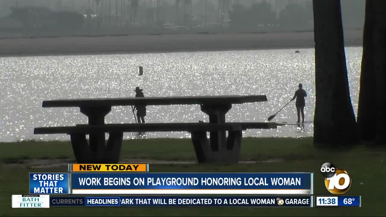 Park being renovated in honor of Mission Beach activist