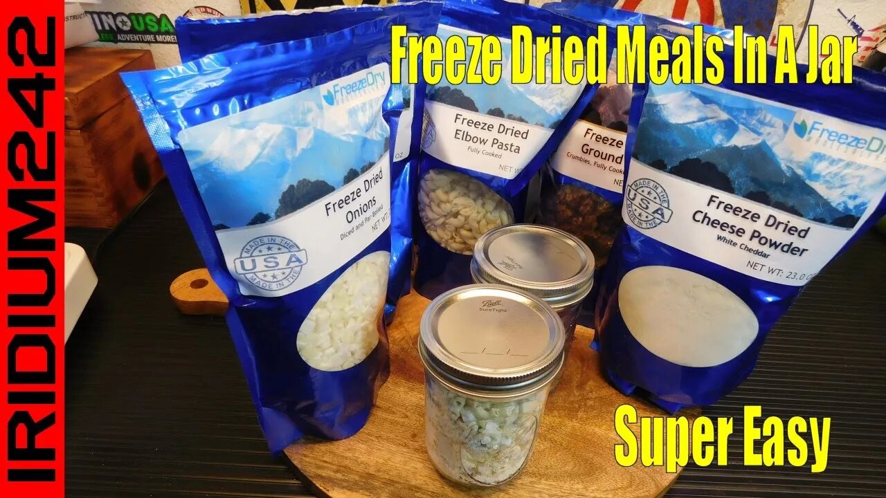 Stay Prepared Anywhere: Freeze Dried Meals in a Jar