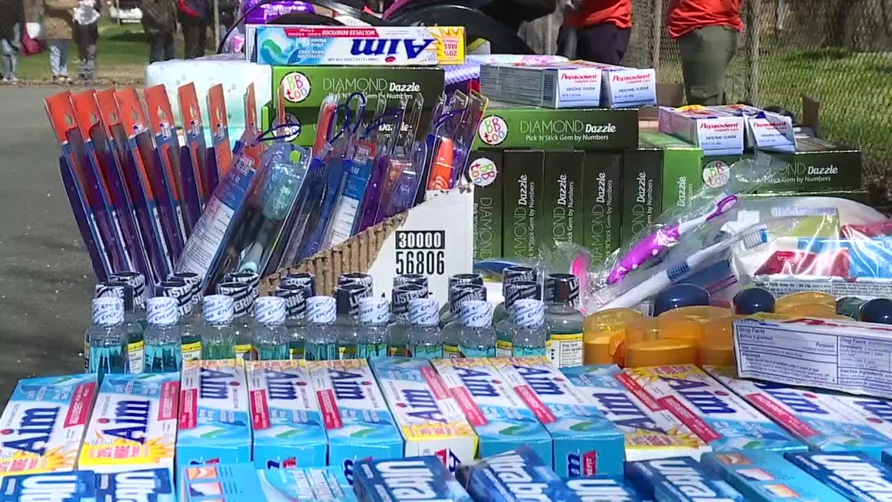 Safe Streets holds an essentials giveaway in the city