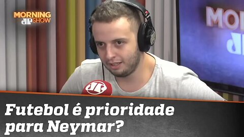 Para Vini, o futebol não é prioridade para Neymar