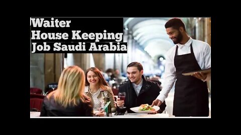 New Job Saudi Arabia | Waiter House Keeping Job 2022#shorts #job #saudiarabiajob #fcenterprise