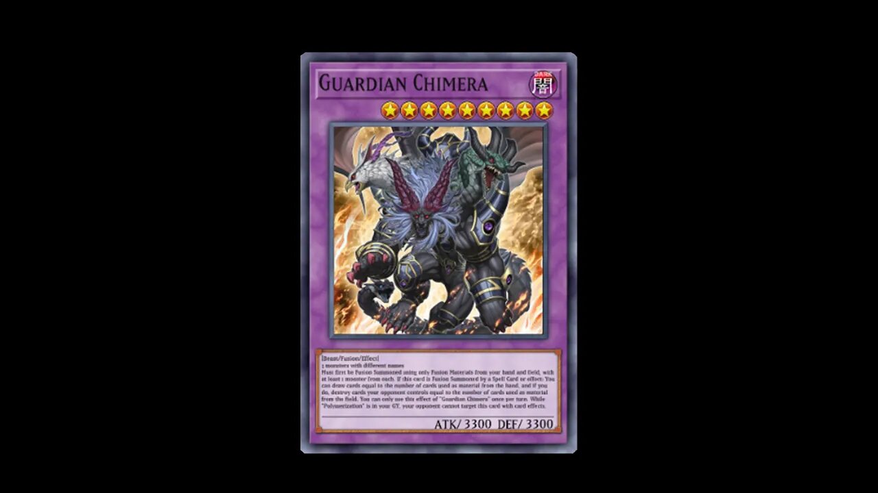 Yu Gi Oh! Guardian Chimera