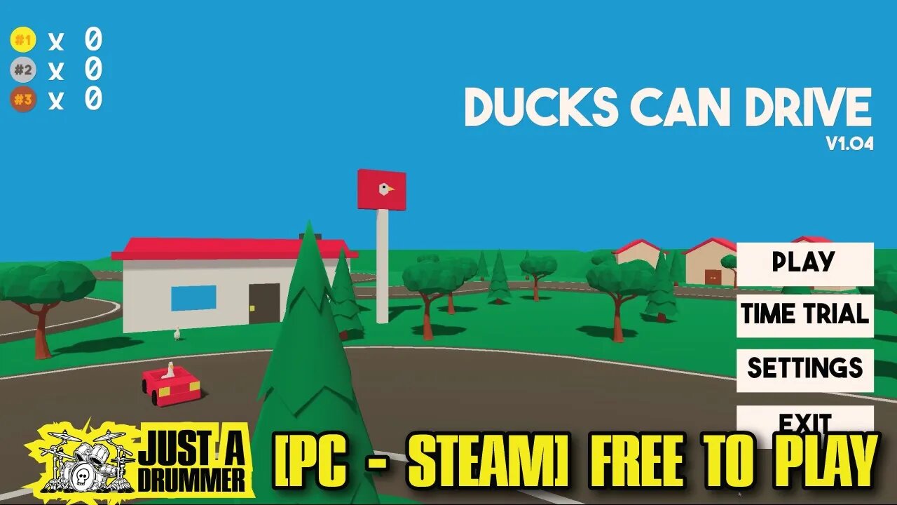 Ducks can Drive - [PC - Steam] Free to Play - Gameplay & Impressions