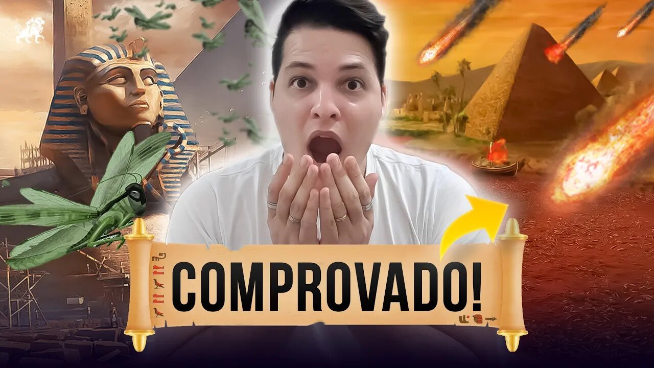 A VERDADE sobre as 10 Pragas do Egito! | O Papiro de Ipuwer MUDOU TUDO! 🔥