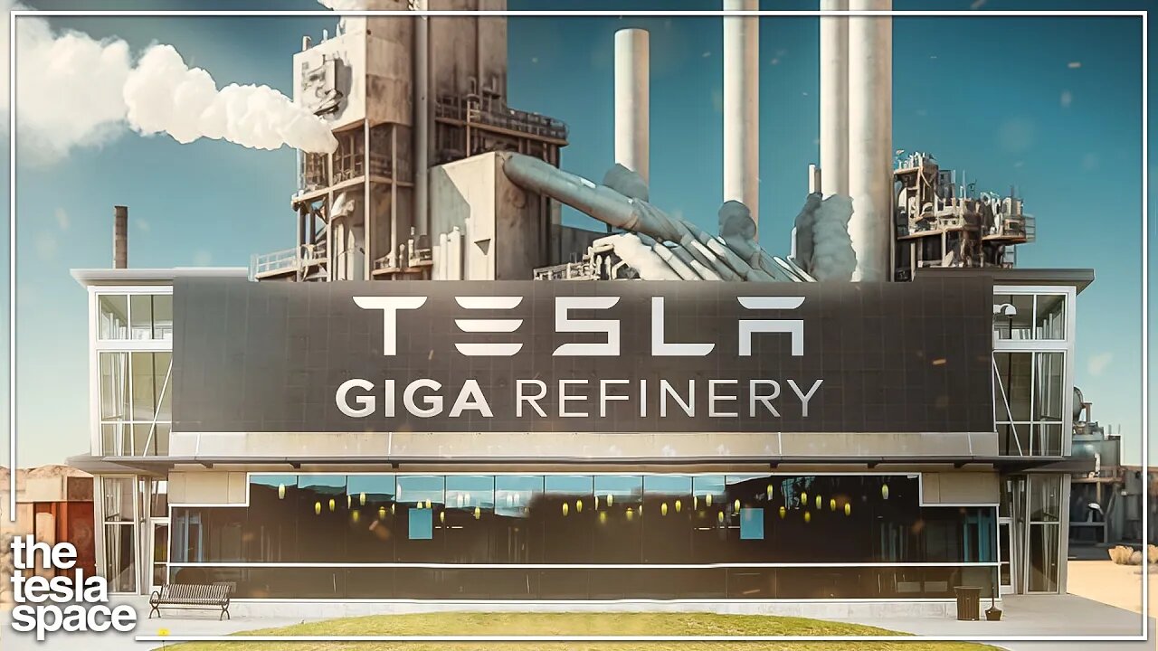 Tesla Announces New Lithium Giga Refinery!