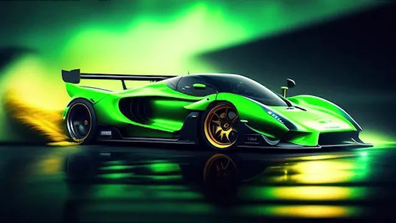 Supercars on the Racing Circuit