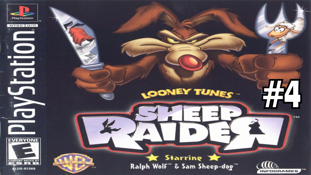 LOONEY TUNES: Sheep Raider #4 PlayStation One