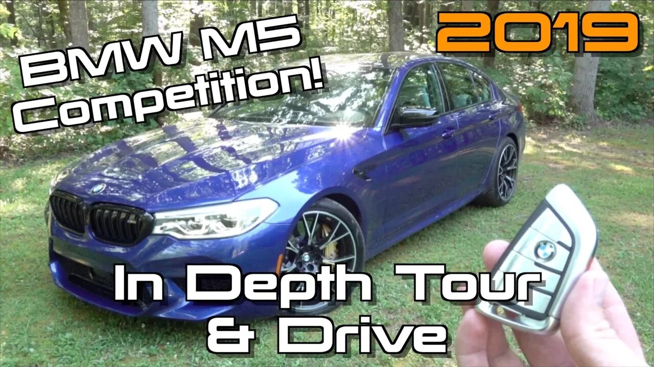 2019 BMW M5 Competition: Start Up, Test Drive & In Depth Tour