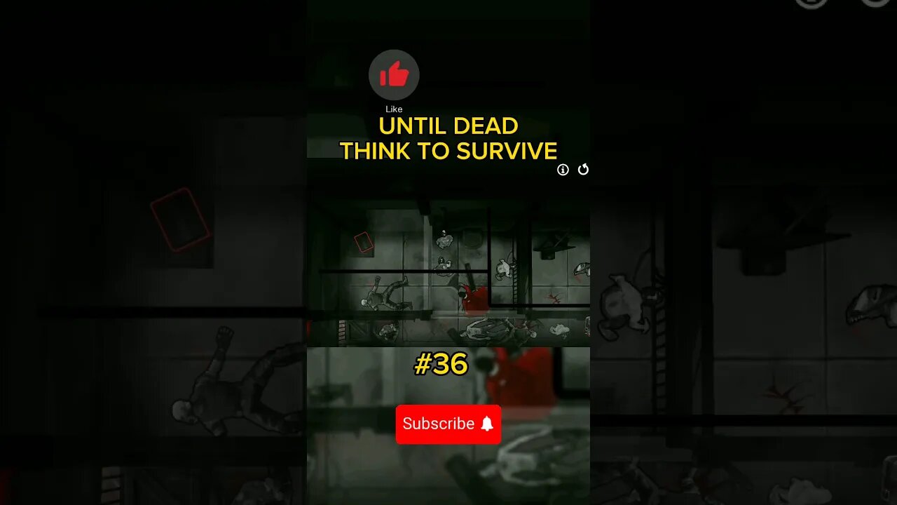 #36 UNTIL DEAD THINK TO SURVIVE #semedissaum #mobile #games #shorts