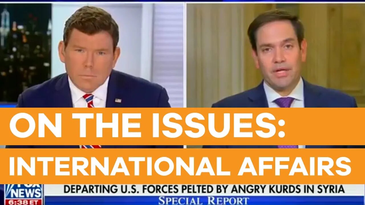 Marco Rubio Joins Bret Baier on Fox News to Discuss Situation in Syria