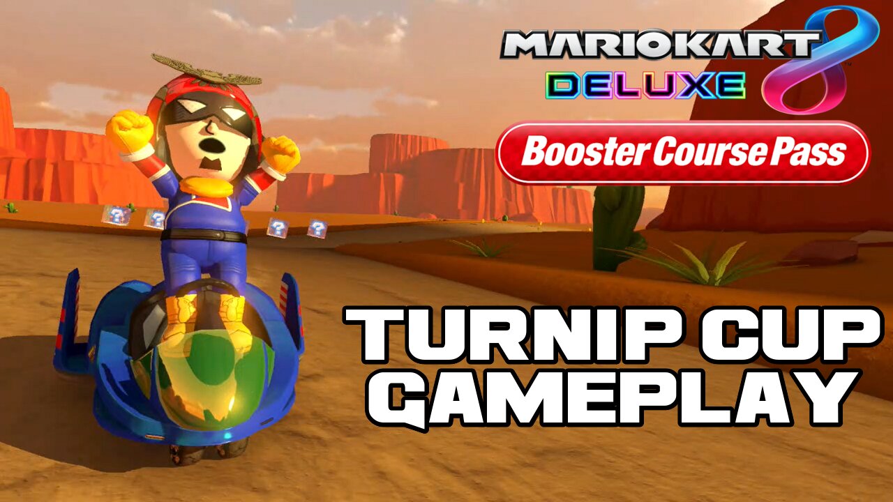 🏍🏎💨 Mario Kart 8 Deluxe Booster Course Pass - Turnip Cup - Nintendo Switch Gameplay 🏍🏎💨 😎Benjamillion