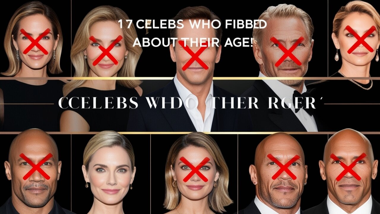 Celebs Who Fibbed About Their Age! 😲