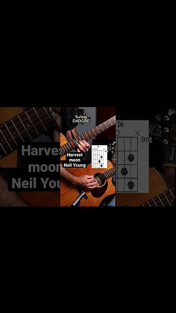 The sweet opening to Harvest moon by Neil Young #shorts