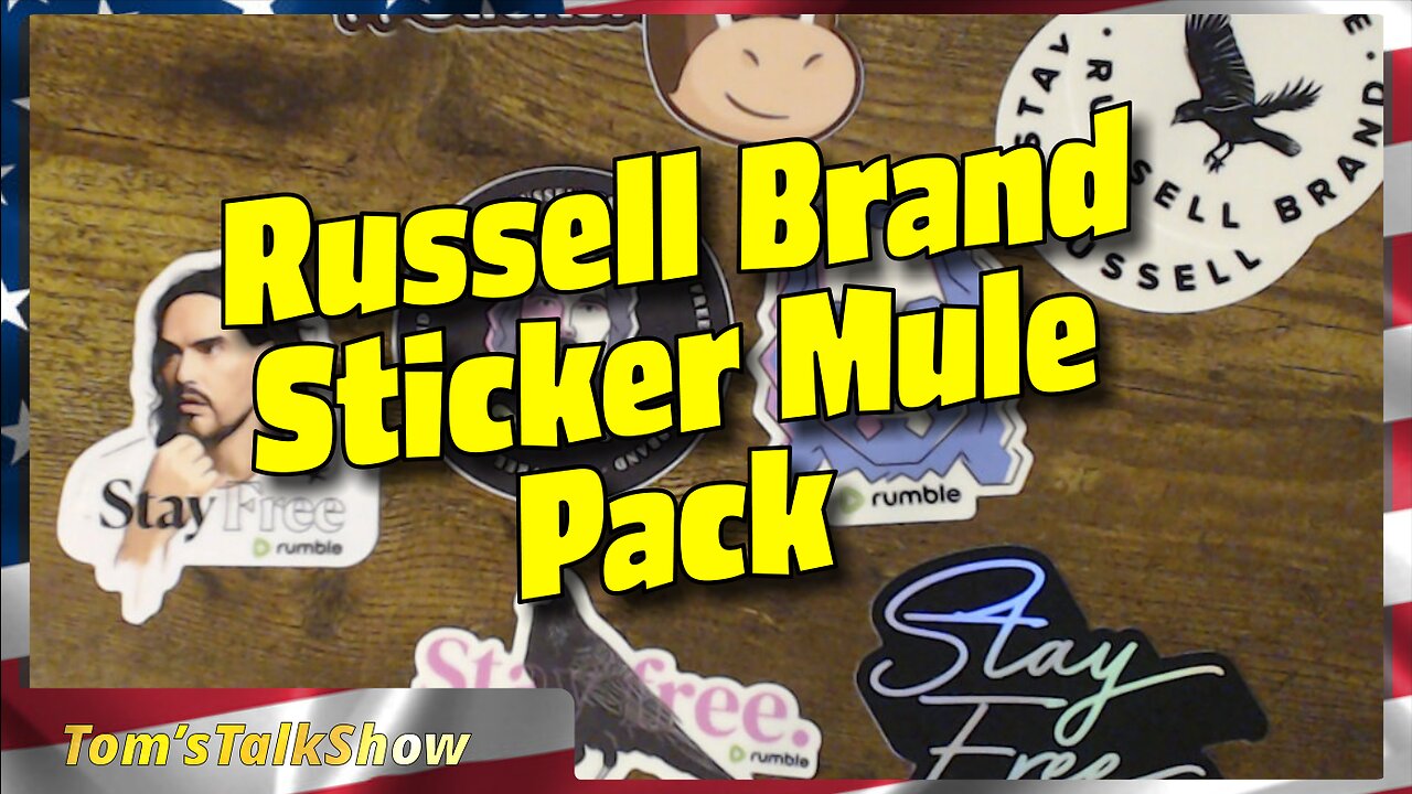 Russell Brand Sticker Mule Pack