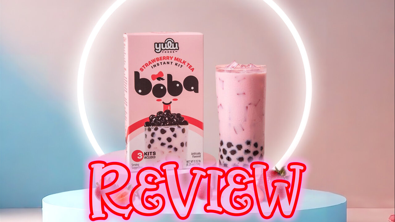 Yulu Instant Boba Strawberry Milk Tea Review