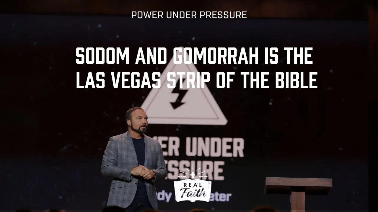 Sodom and Gomorrah is the Las Vegas Strip of the Bible