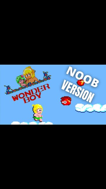 1987 Wonder Boy SEGA Arcade Game No Commentary Gameplay.