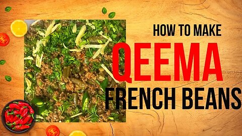 Qeema french beans/how i cook qeema french beans/mince with french beans/qeema phalian#viral