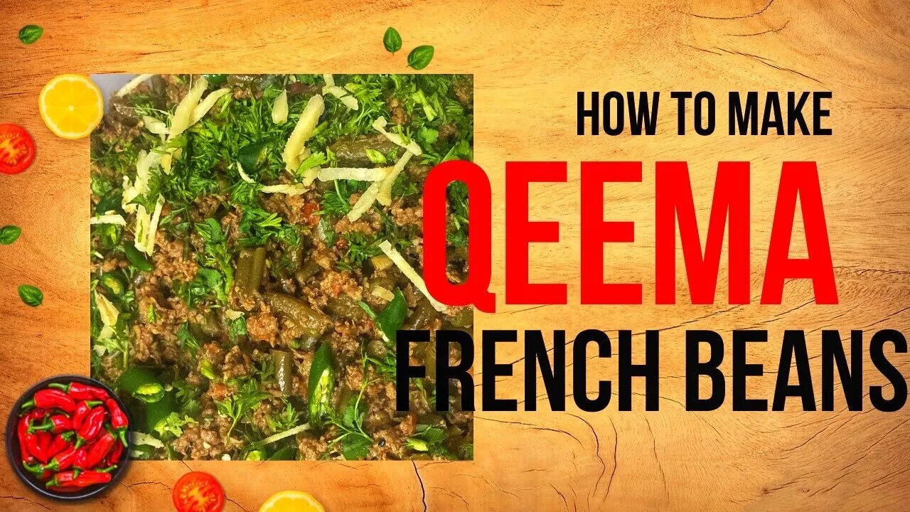 Qeema french beans/how i cook qeema french beans/mince with french beans/qeema phalian#viral