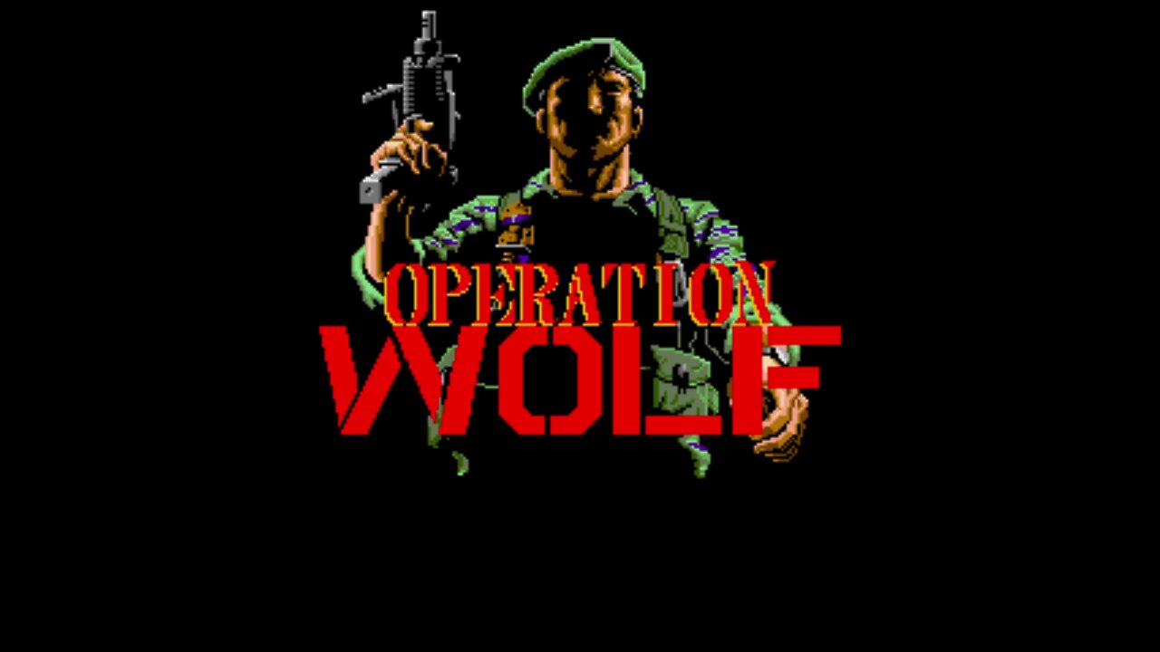 Operation Wolf Arcade Game, Taito 1987, playthrough