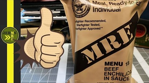 2009 US MRE Menu #15 Beef Enchilada in Sauce MRE Review