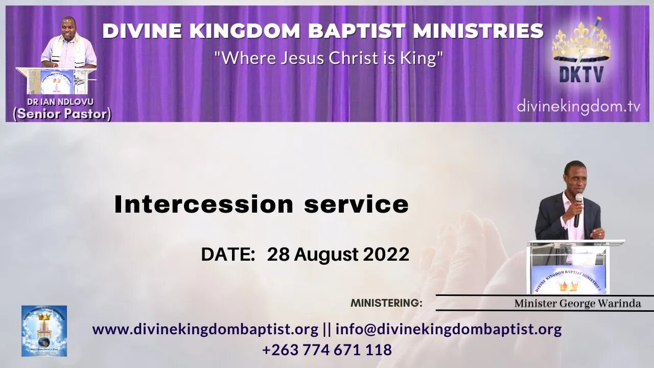 Intercession Service - Minister George Warinda (28/08/2022)