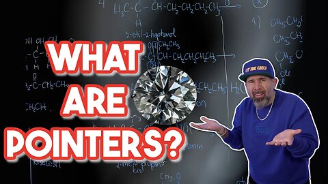 WHAT ARE POINTERS, WHEN TALKING ABOUT DIAMONDS? 😯