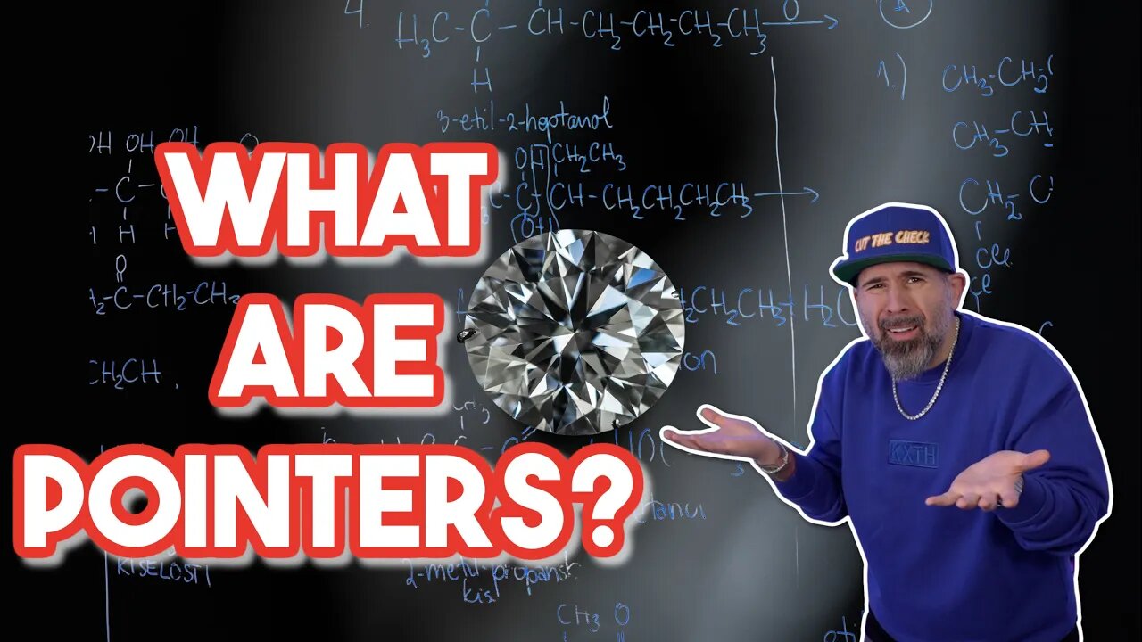 WHAT ARE POINTERS, WHEN TALKING ABOUT DIAMONDS? 😯