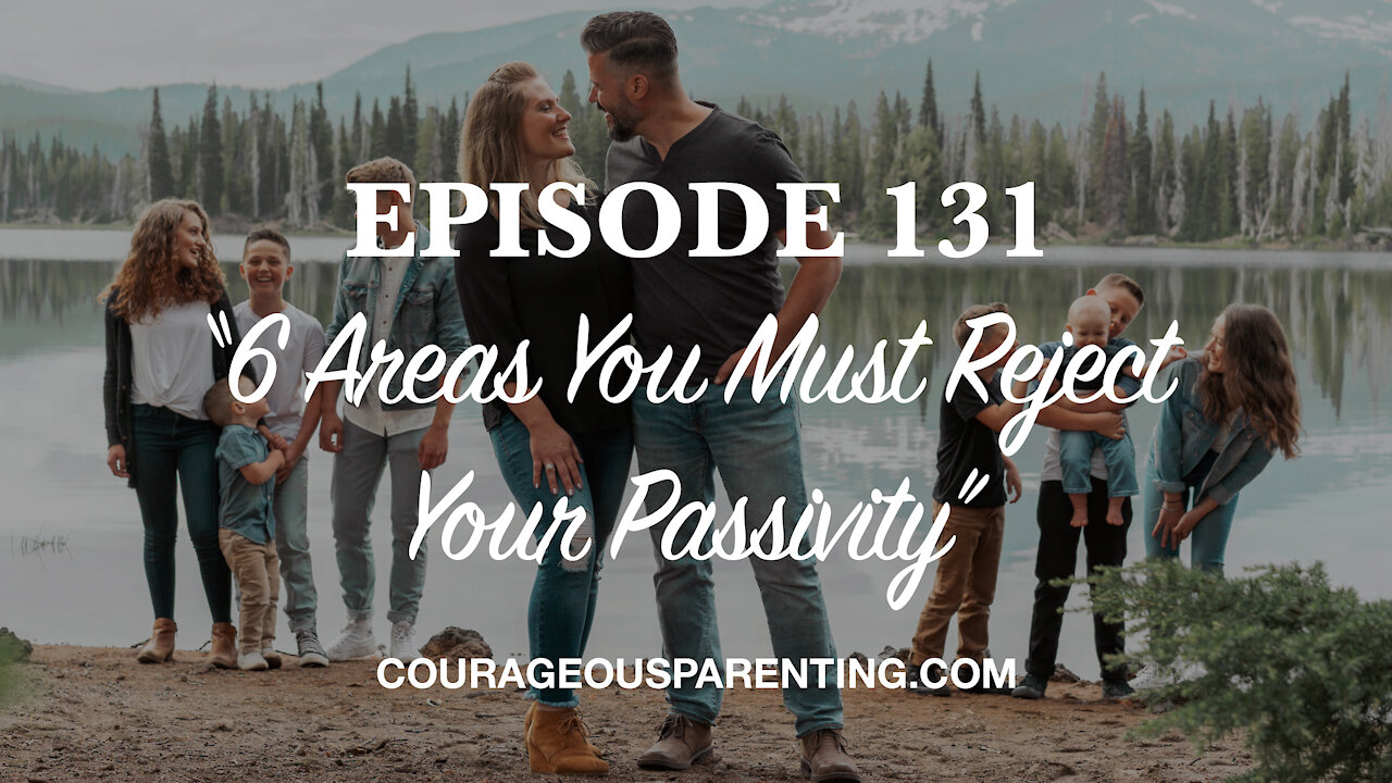 6 Areas You Must Reject Your Passivity