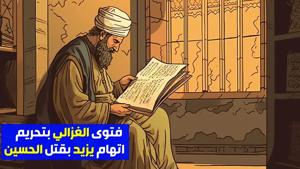 فتوى الامام الغزالي بتحريم اتهام يزيد بن معاوية بقتل الحسين