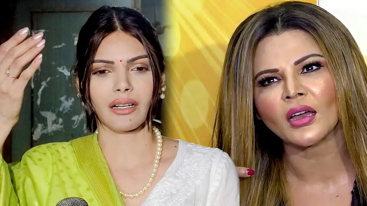 Sherlyn Chopra LIVE From Police Station | Rakhi Sawant Controversy