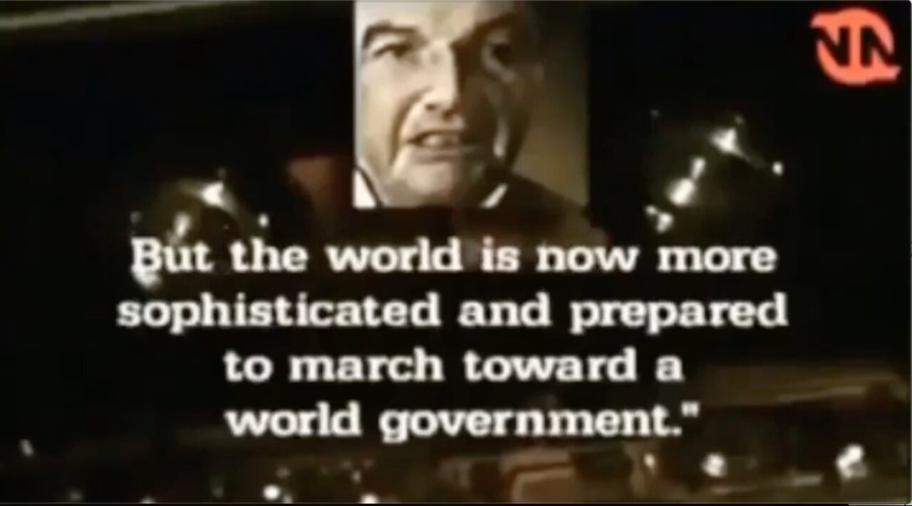 Rockefeller’s 1991 leaked speech will give you the chills.