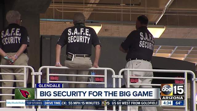 What to know about security for the Cardinals-Cowboys Monday Night Football game