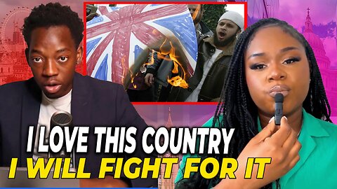 “Why these dangerous men coming here” Black Patriots Defend The British Flag | Full Video