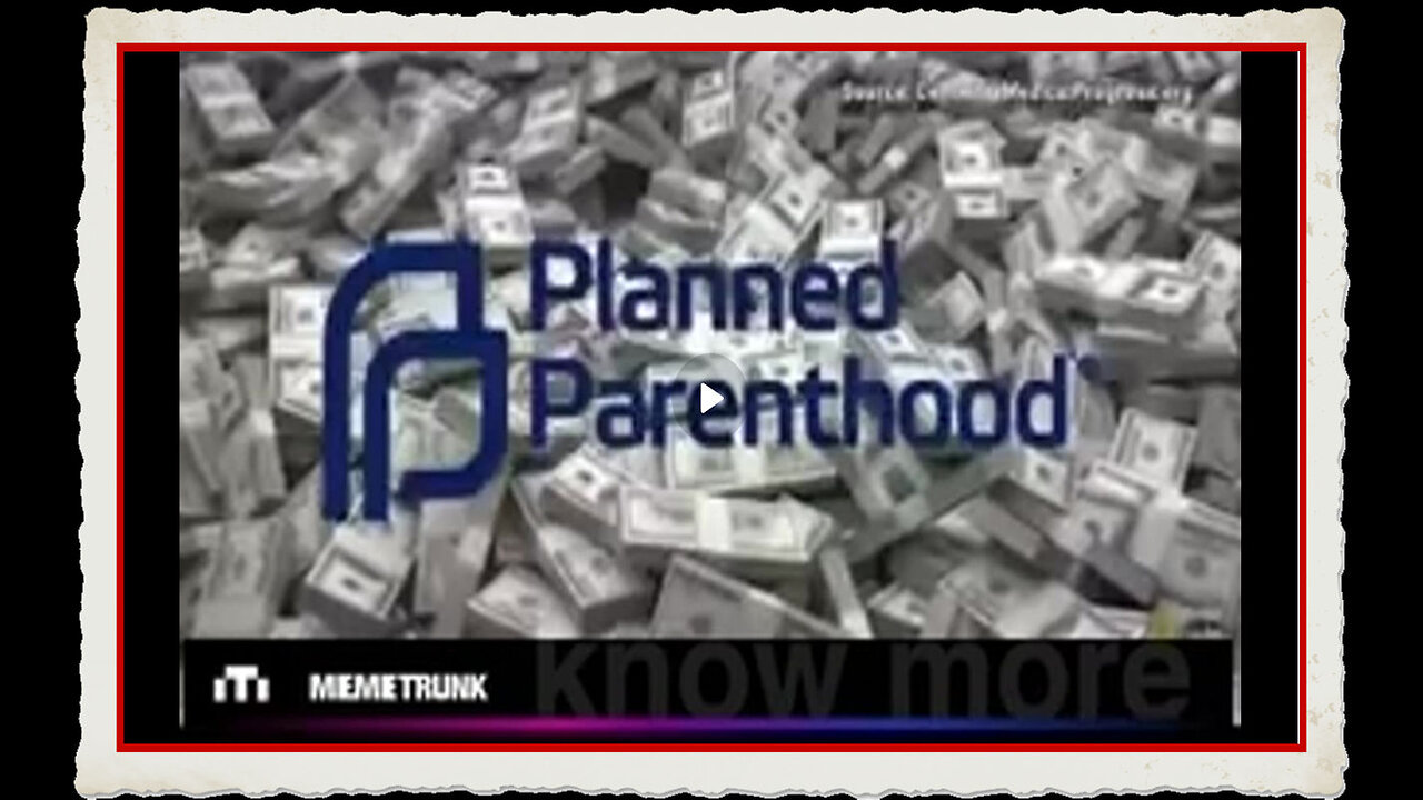 Planned Parenthood harvesting children's body parts