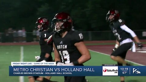 Holland Hall wins Game of the Week