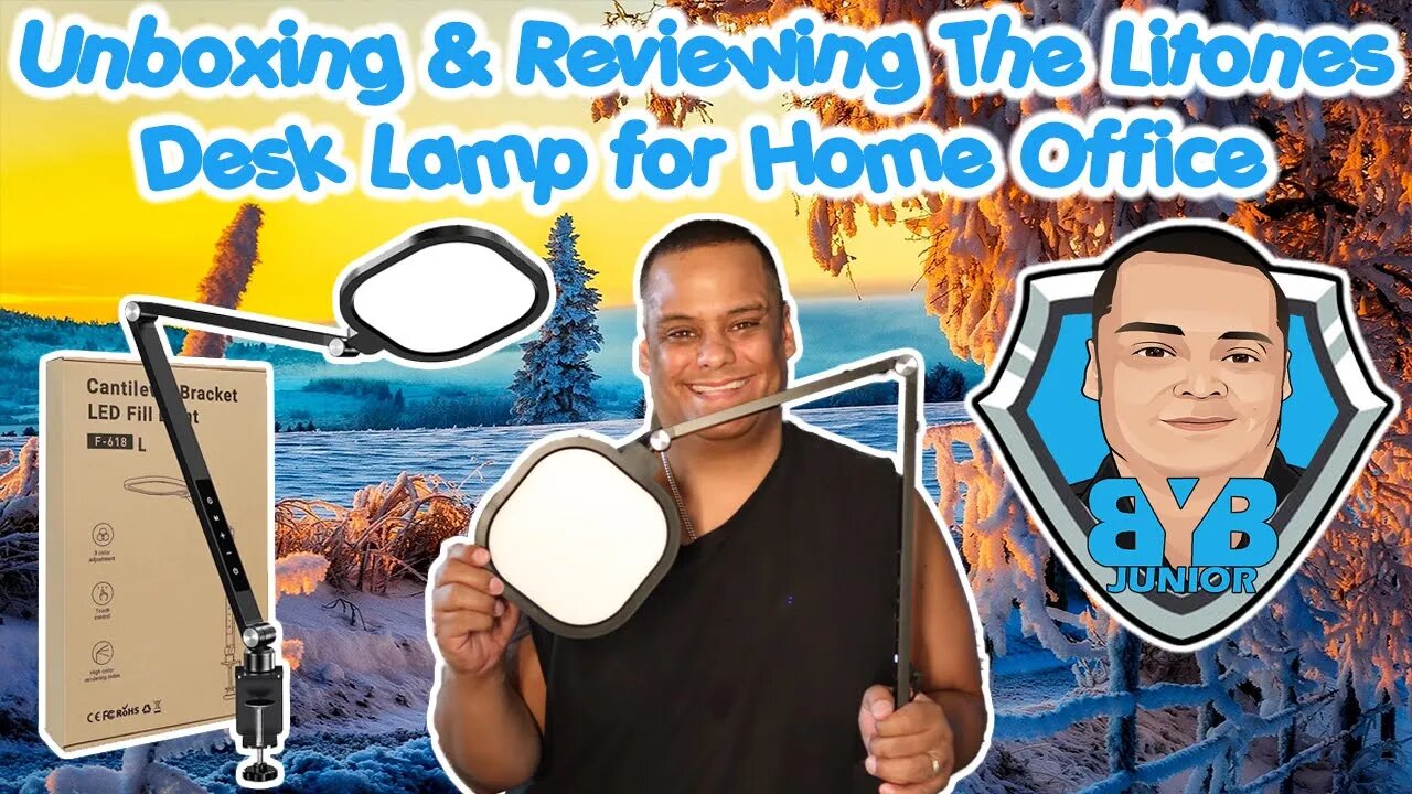 Unboxing & Reviewing The Litones Desk Lamp for Home Office