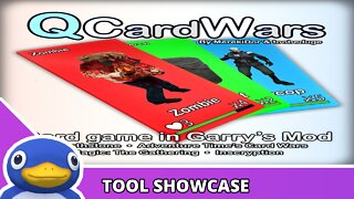 QCardWars - Card Game in GMod! (GMOD Tool Showcase)