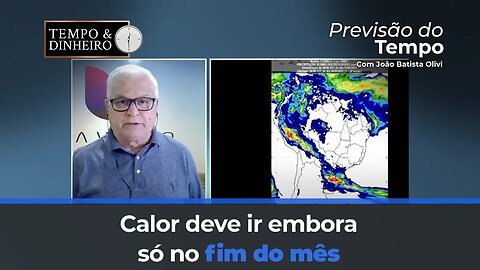 Calor deve ir embora só no fim do mês