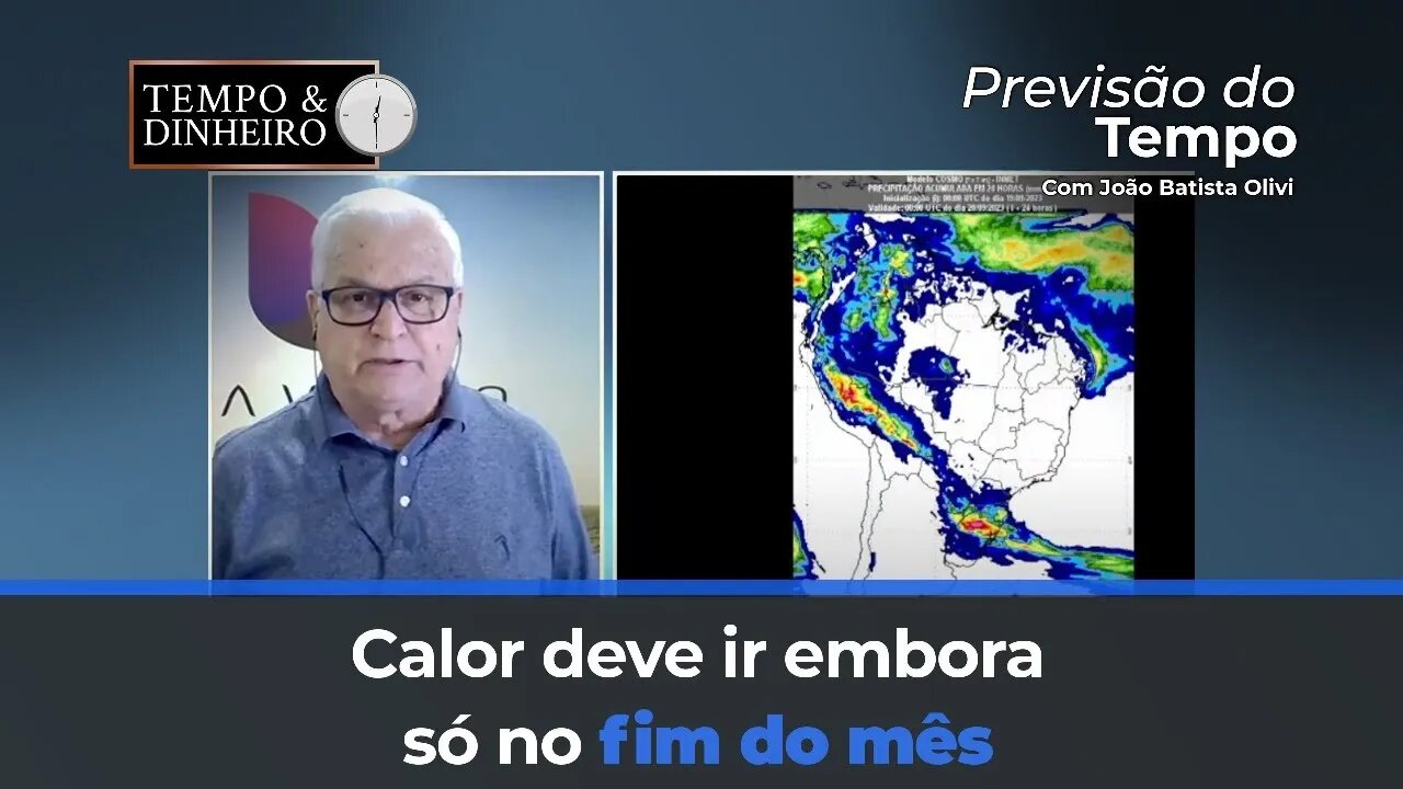 Calor deve ir embora só no fim do mês